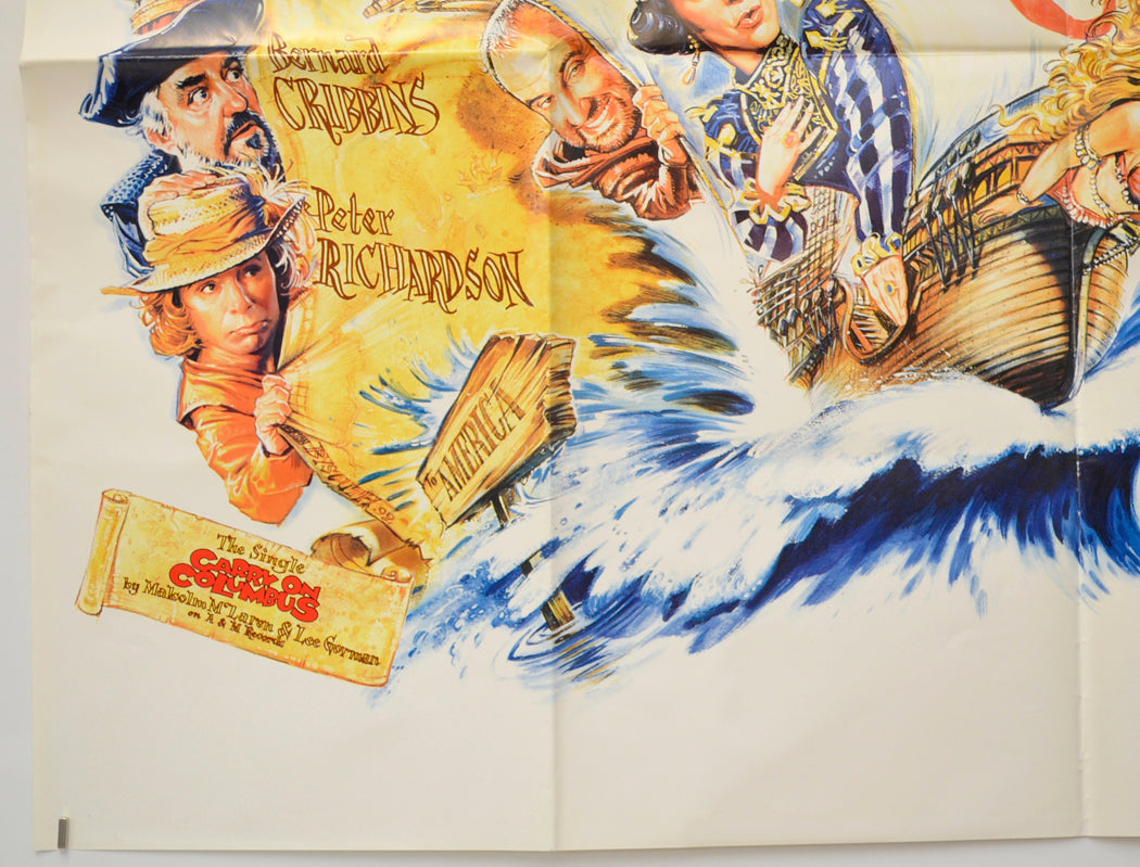 CARRY ON COLUMBUS (Bottom Left) Cinema Quad Movie Poster 