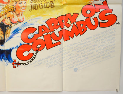 CARRY ON COLUMBUS (Bottom Right) Cinema Quad Movie Poster 