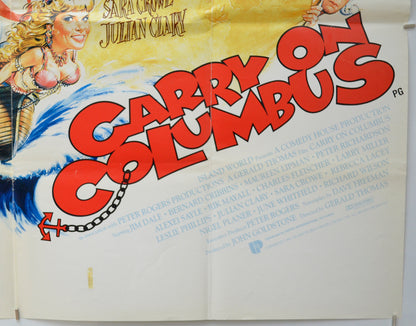 CARRY ON COLUMBUS (Bottom Right) Cinema Quad Movie Poster 