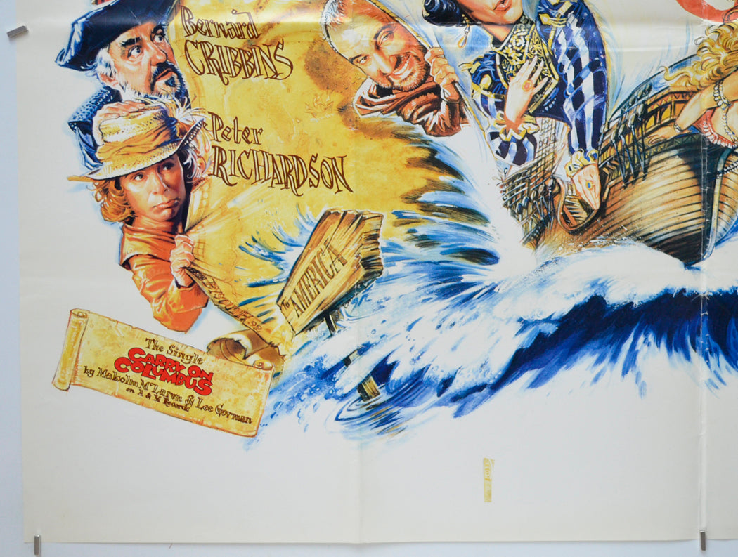 CARRY ON COLUMBUS (Bottom Left) Cinema Quad Movie Poster 