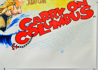 Carry On Columbus (Bottom Right) Cinema Quad Movie Poster 