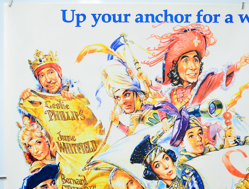 Carry On Columbus (Top Left) Cinema Quad Movie Poster 