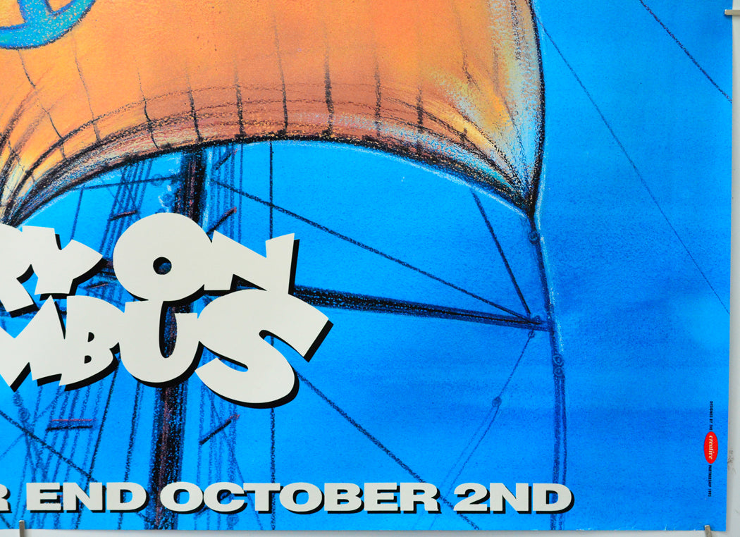 Carry On Columbus (Bottom Right) Cinema Quad Movie Poster 