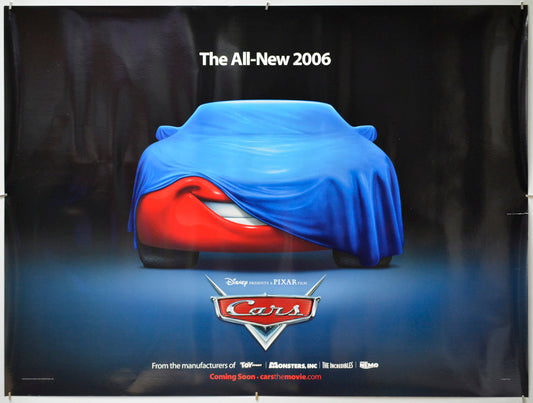 Cars - Original Quad Poster - Film Poster - Movie Poster