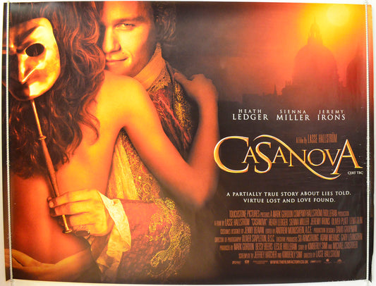 Casanova Original British Quad Poster - Film Poster - Movie Poster 