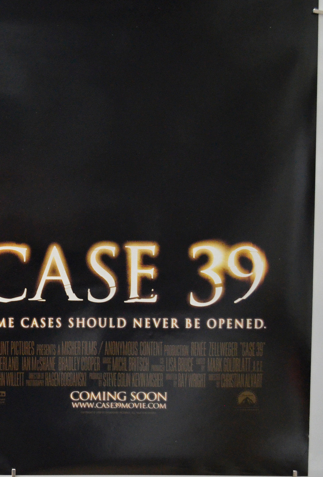 Case 39 (Bottom Right) Cinema One Sheet Movie Poster 