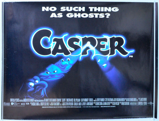 Casper Original British Quad Poster - Film Poster - Movie Poster 