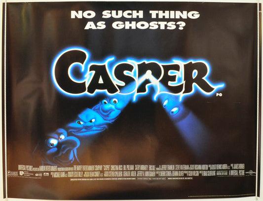 Casper  Original British Quad Poster - Film Poster - Movie Poster 