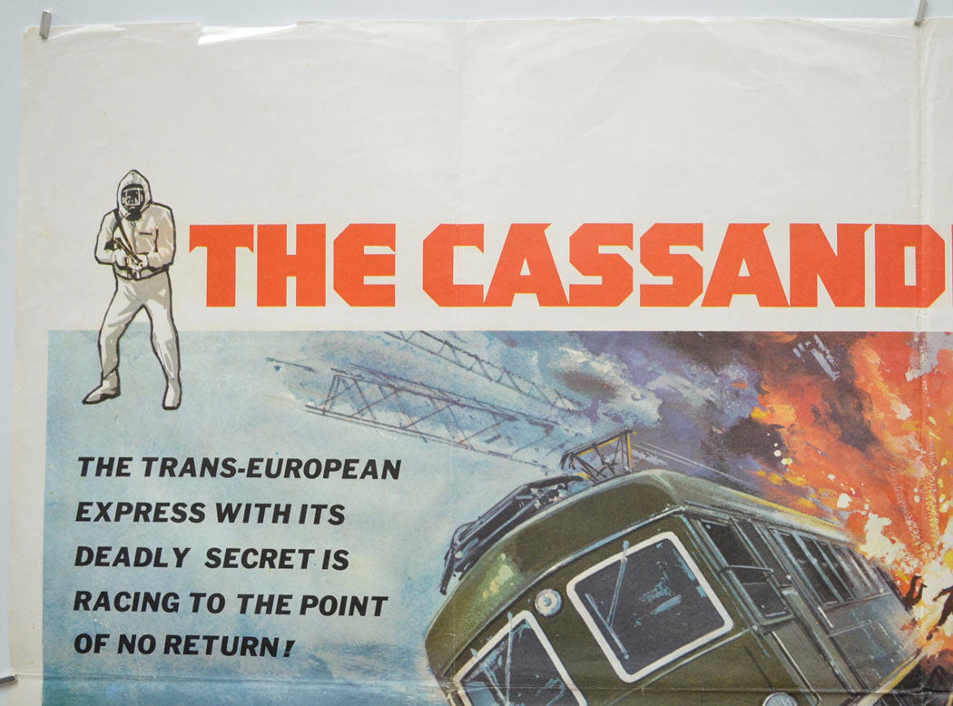 THE CASSANDRA CROSSING (Top Left) Cinema Quad Movie Poster 