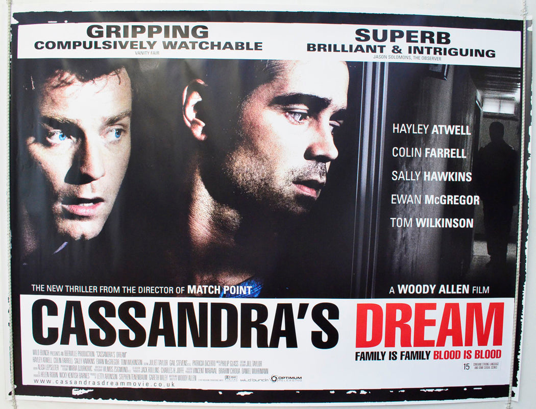 Cassandra's Dream Original British Quad Poster - Film Poster - Movie Poster 