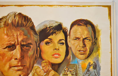 CAST A GIANT SHADOW (Top Right) Cinema Quad Movie Poster 