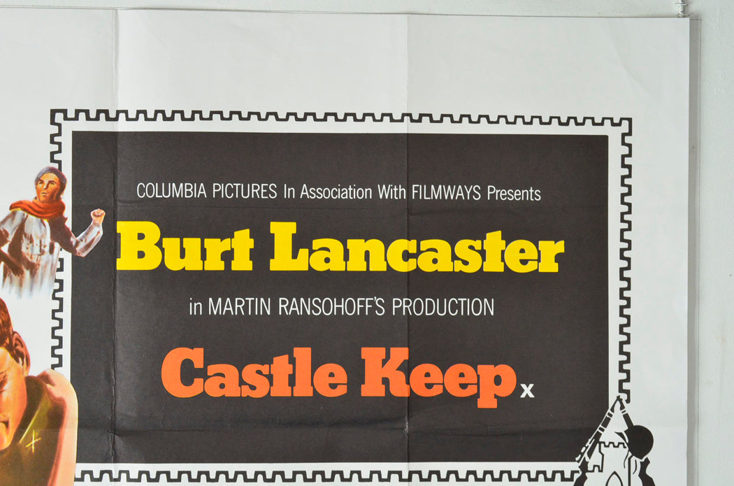 CASTLE KEEP (Top Right) Cinema Quad Movie Poster 