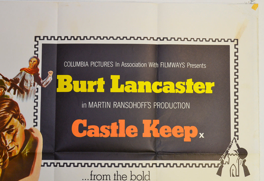 CASTLE KEEP (Top Right) Cinema Quad Movie Poster 