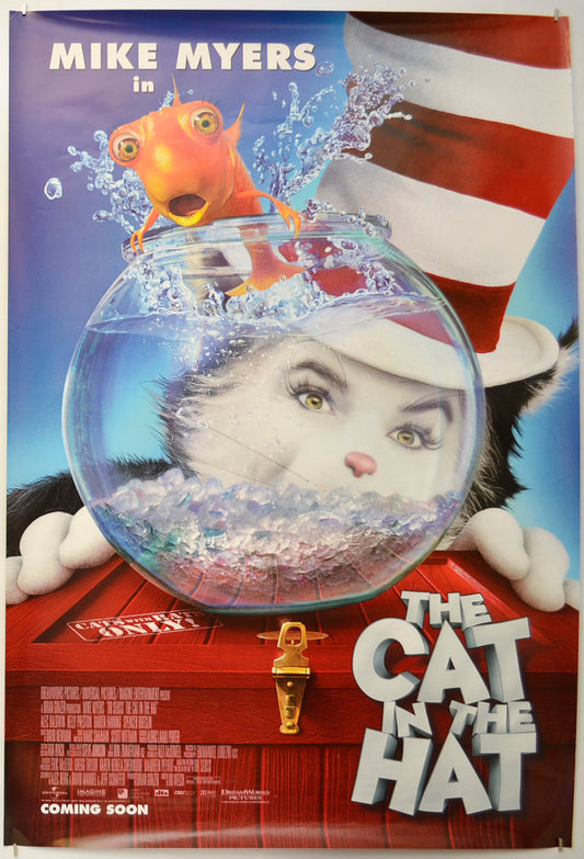 The Cat In The Hat (Teaser / Advance Version)  Original One Sheet Poster - Film Poster - Movie Poster