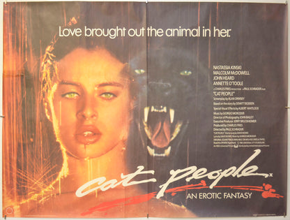 Cat People Original Quad Poster - Film Poster - Movie Poster