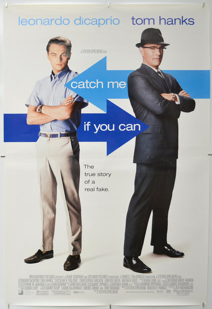 Catch Me If You Can   Original One Sheet Poster - Film Poster - Movie Poster