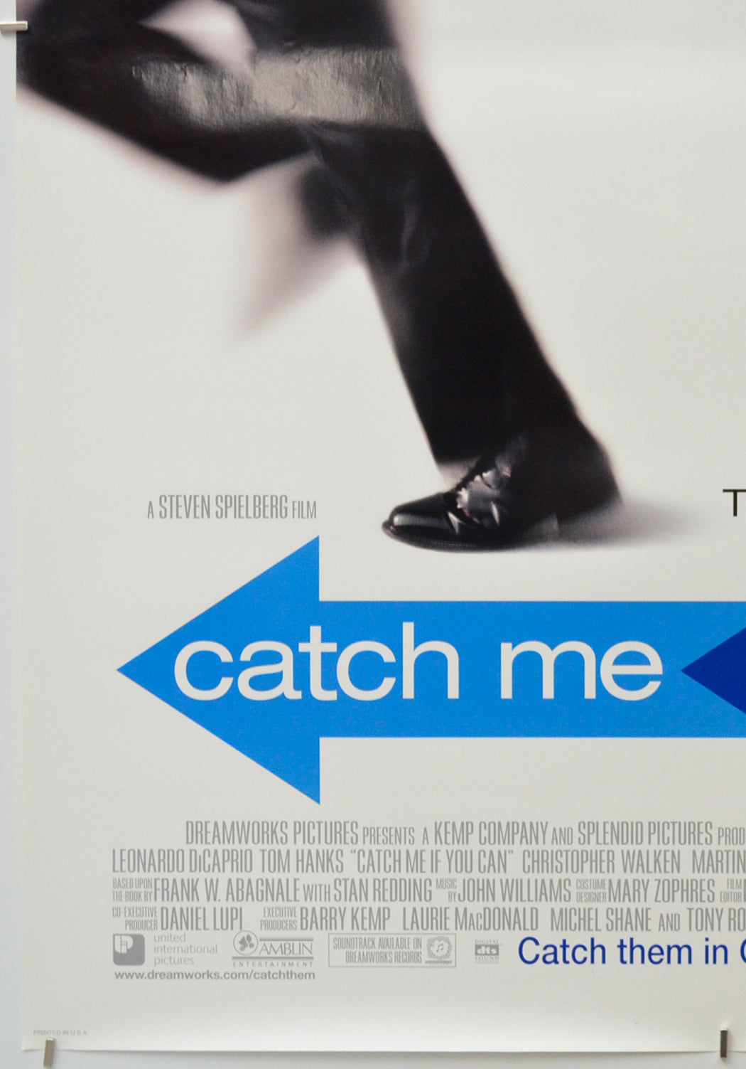 CATCH ME IF YOU CAN (Bottom Left) Cinema One Sheet Movie Poster 