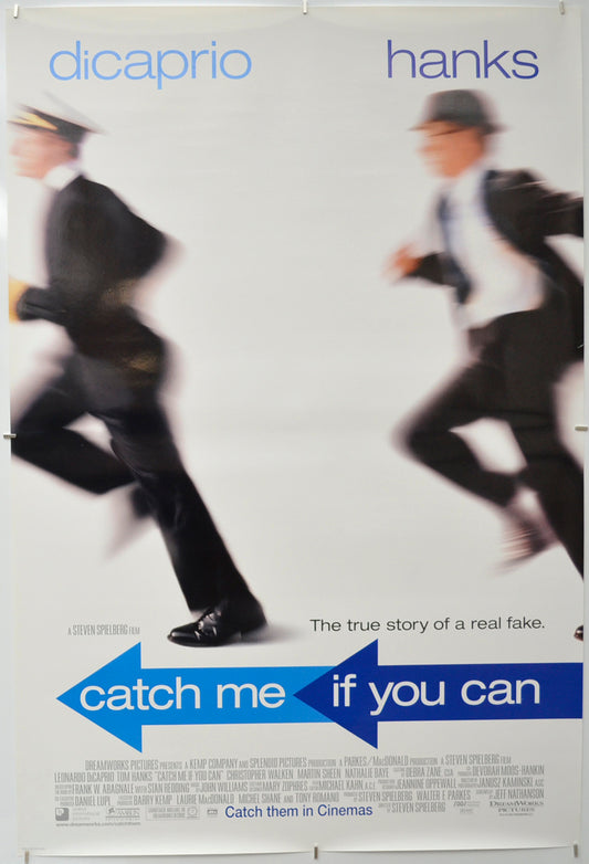 Catch Me If You Can  (Teaser / Advance Version) Original One Sheet Poster - Film Poster - Movie Poster