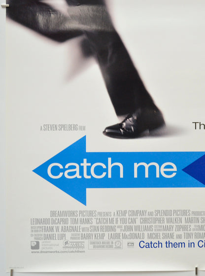 CATCH ME IF YOU CAN (Bottom Left) Cinema One Sheet Movie Poster 