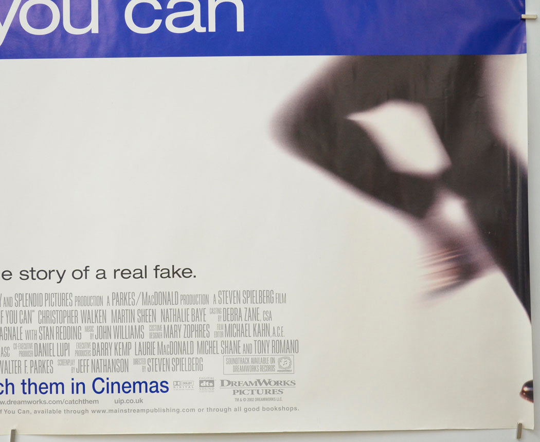 CATCH ME IF YOU CAN (Bottom Right) Cinema Quad Movie Poster 