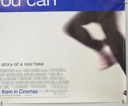 CATCH ME IF YOU CAN (Bottom Right) Cinema Quad Movie Poster 