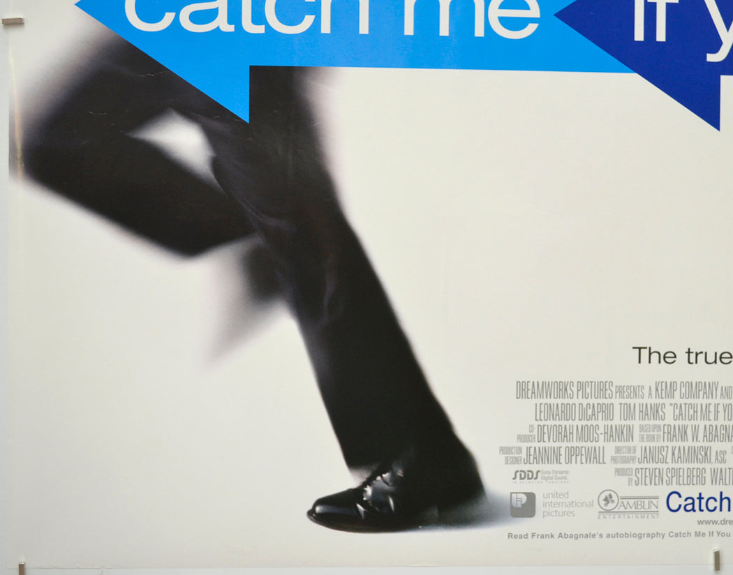 CATCH ME IF YOU CAN (Bottom Left) Cinema Quad Movie Poster 