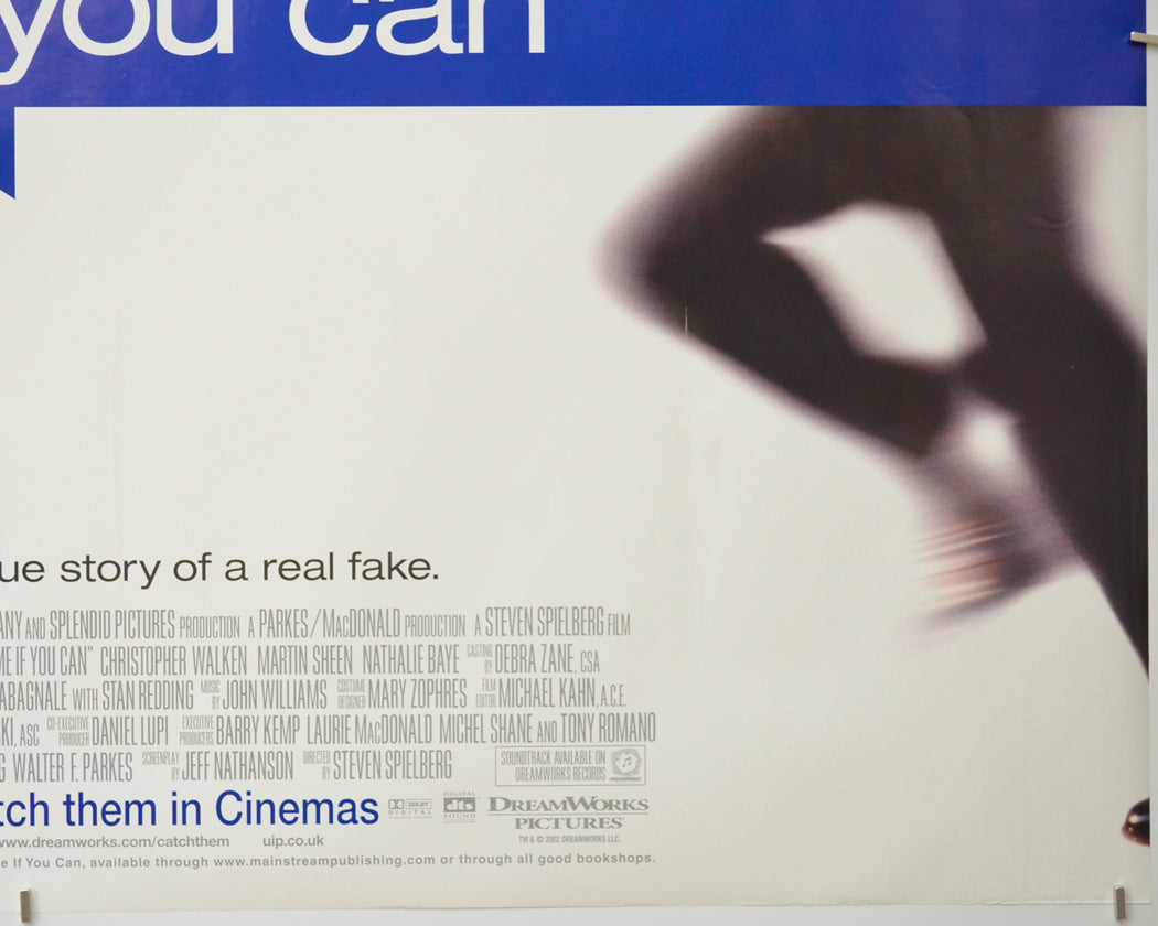 CATCH ME IF YOU CAN (Bottom Right) Cinema Quad Movie Poster 