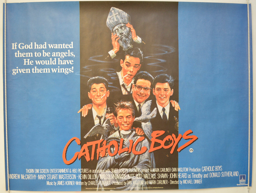 Catholic Boys Original Quad Poster - Film Poster - Movie Poster  