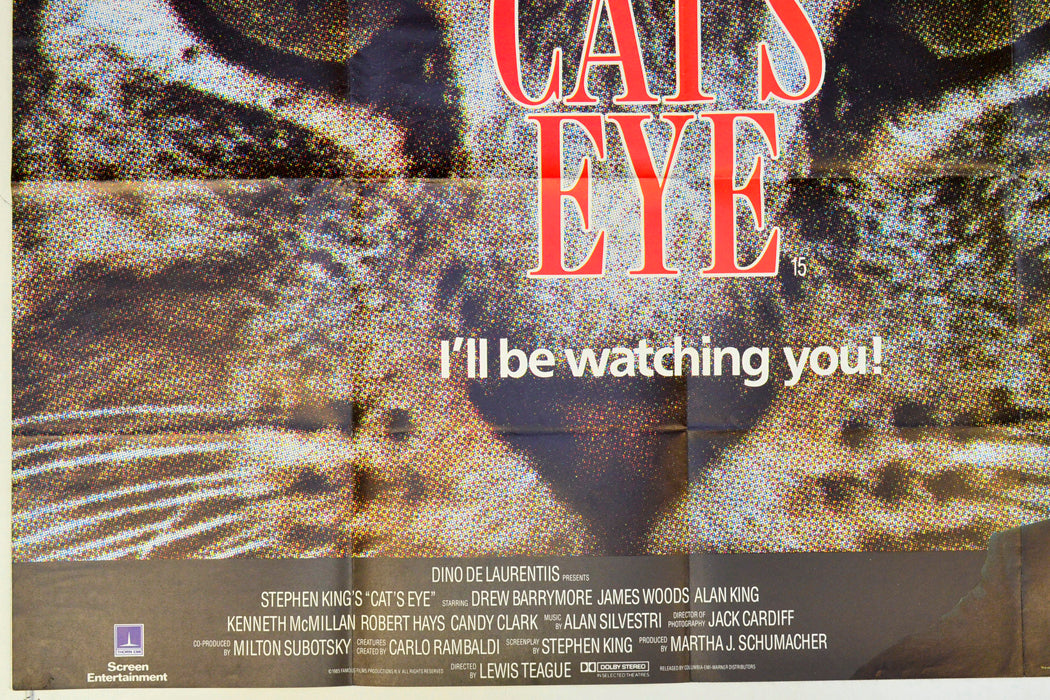 CAT’S EYE (Bottom Left) Cinema Quad Movie Poster 