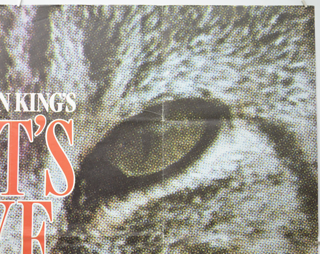 STEPHEN KING’S : CAT’S EYE (Top Right) Cinema Quad Movie Poster 