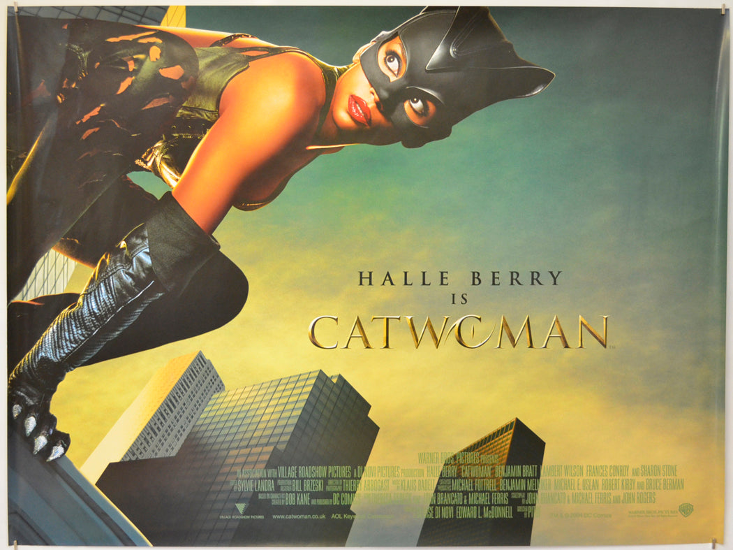 Catwoman Original Quad Poster - Film Poster - Movie Poster  