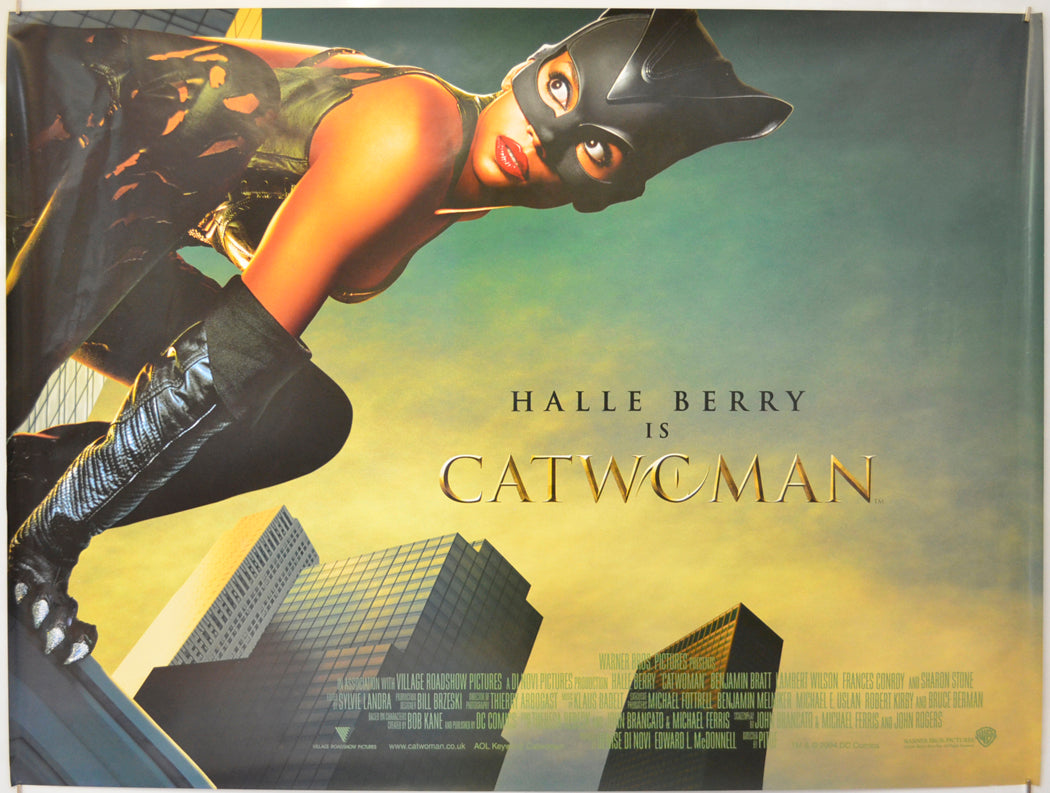 Catwoman Original Quad Poster - Film Poster - Movie Poster  