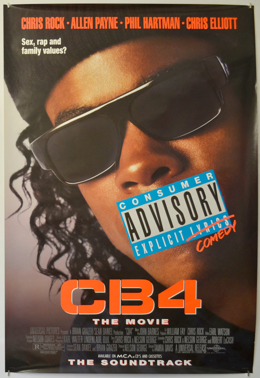 CB4  Original One Sheet Poster - Film Poster - Movie Poster