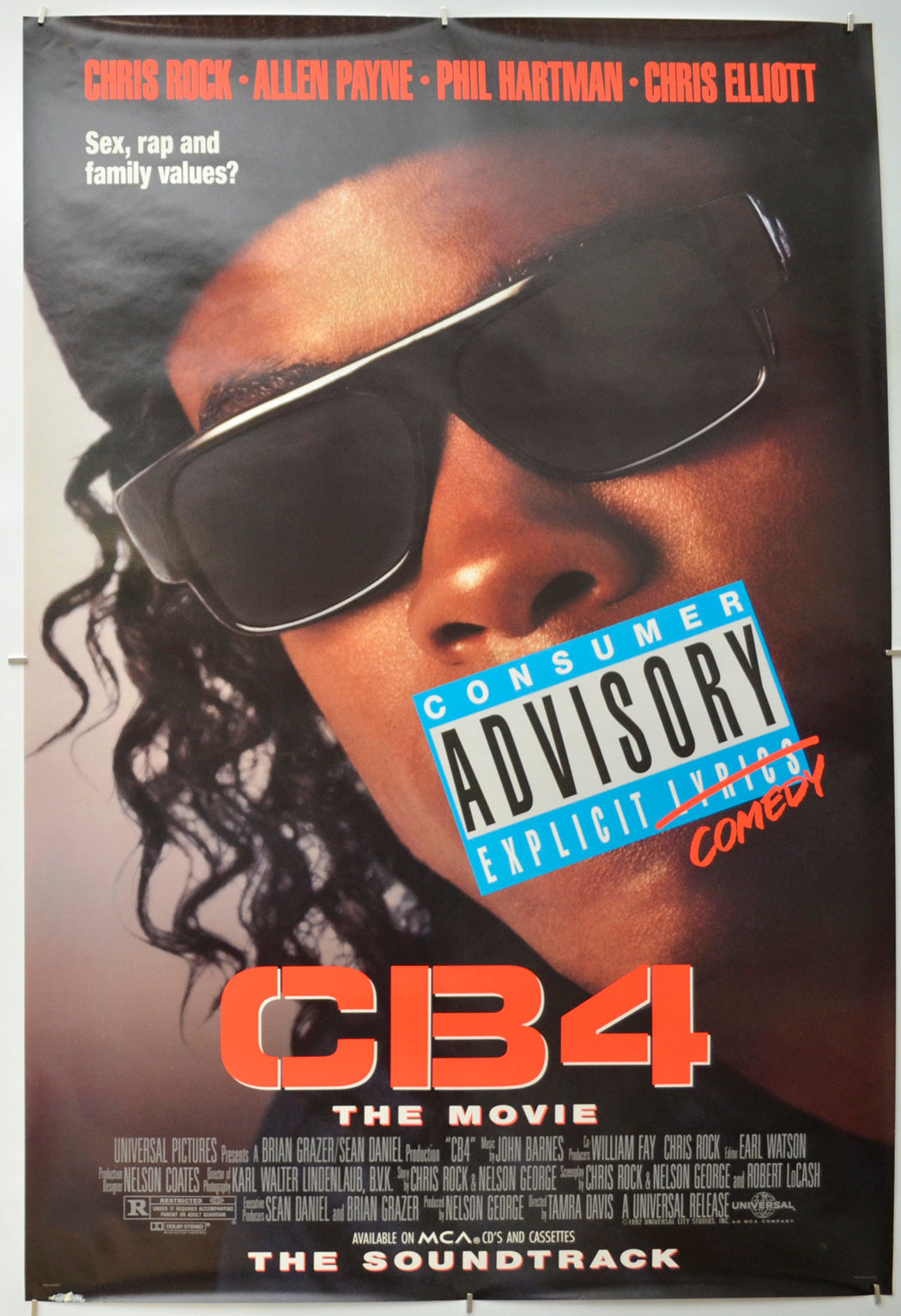 CB4 Original One Sheet Poster - Film Poster - Movie Poster