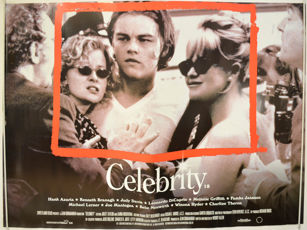 Celebrity  (Design 2)   Original Quad Poster - Film Poster - Movie Poster