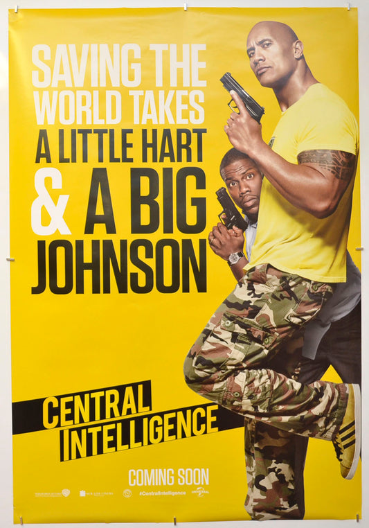 Central Intelligence Original One Sheet Poster - Film Poster - Movie Poster