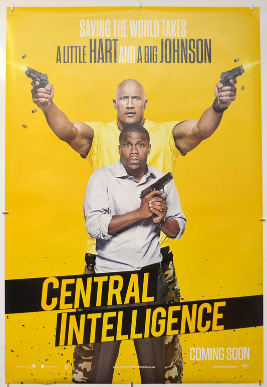 Central Intelligence (Teaser / Advance Version)  Original One Sheet Poster - Film Poster - Movie Poster