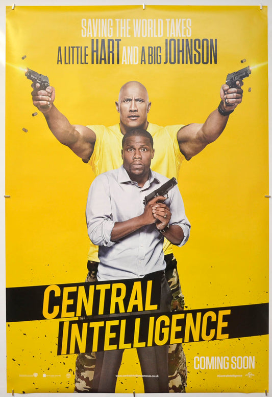 Central Intelligence (Teaser / Advance Version)  Original One Sheet Poster - Film Poster - Movie Poster