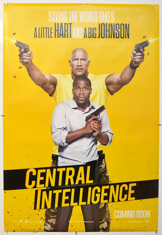 Central Intelligence (Teaser / Advance Version)  Original One Sheet Poster - Film Poster - Movie Poster