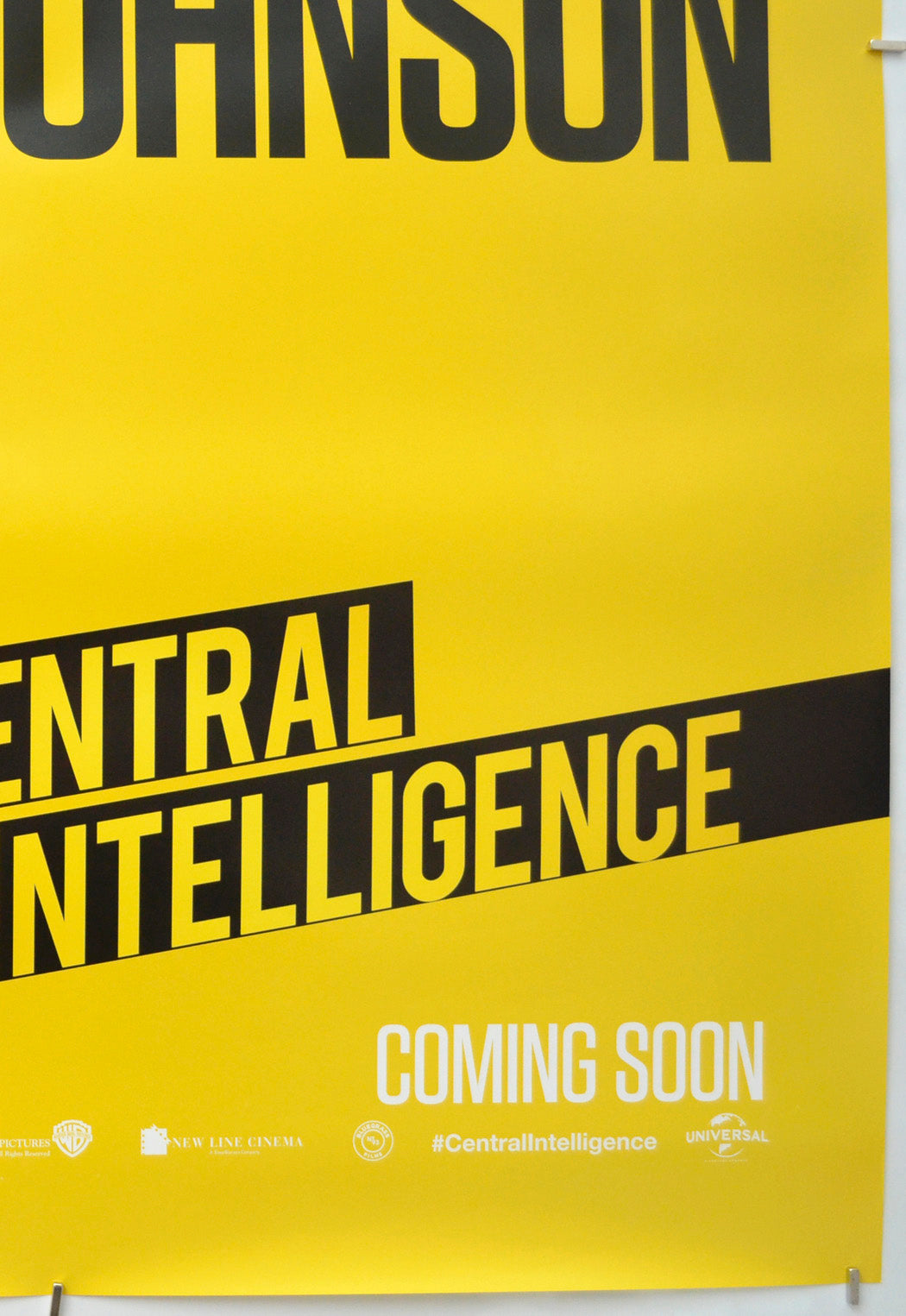 Central Intelligence (Bottom Right) Cinema One Sheet Movie Poster 