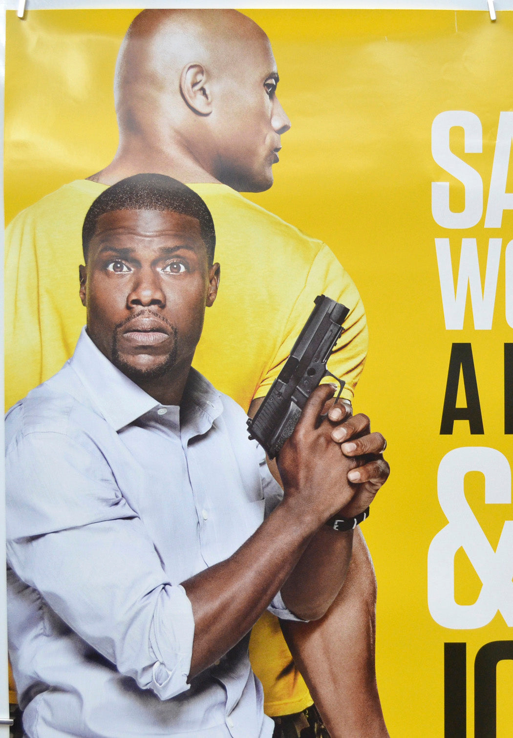 Central Intelligence (Top Left) Cinema One Sheet Movie Poster 