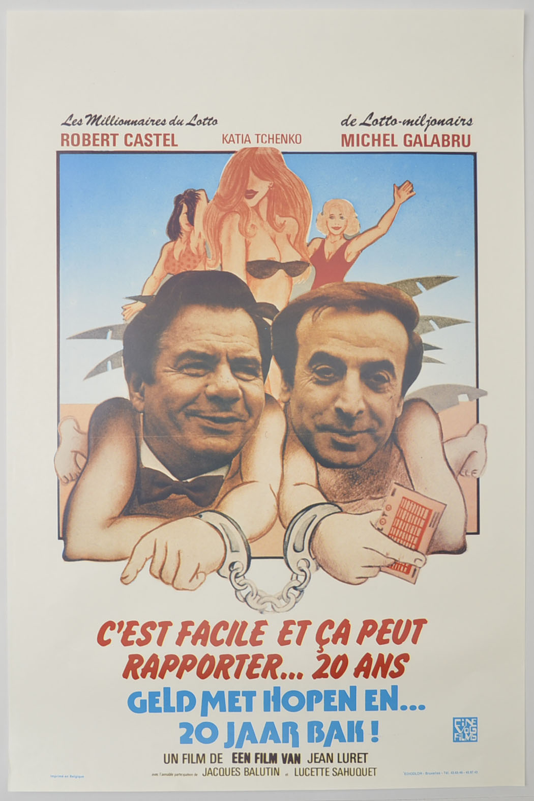 C'est Facile Et Ca Peut Rapporter... 20 Ans Original Belgian Poster - Film Poster - Movie Poster