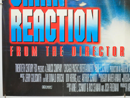 CHAIN REACTION (Bottom Left) Cinema Quad Movie Poster 