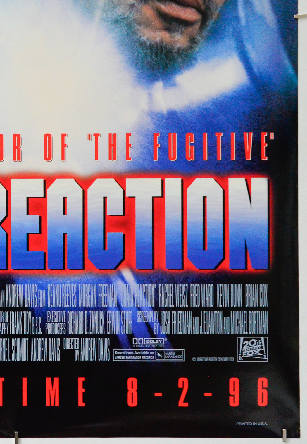 Chain Reaction (Bottom Right) Cinema One Sheet Movie Poster 