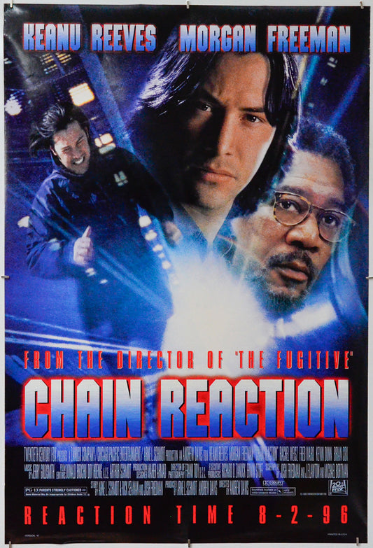 Chain Reaction - Original One Sheet Poster - Film Poster - Movie Poster 