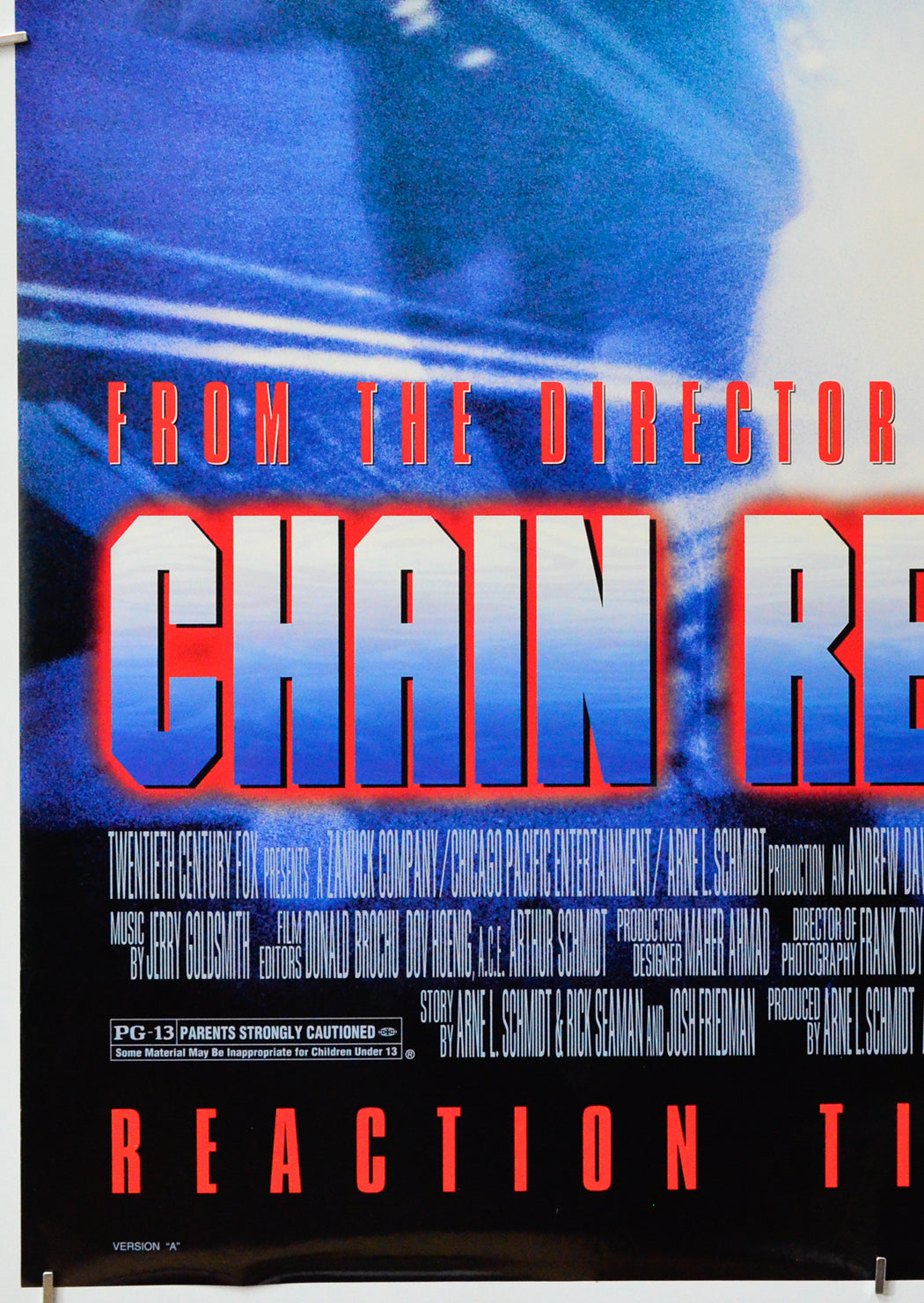 Chain Reaction (Bottom Left) Cinema One Sheet Movie Poster 