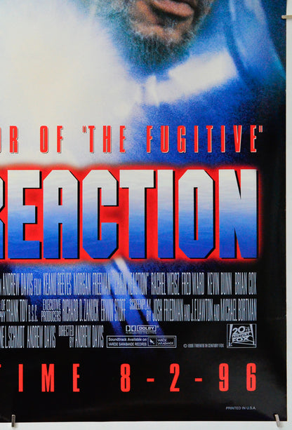 Chain Reaction (Bottom Right) Cinema One Sheet Movie Poster 