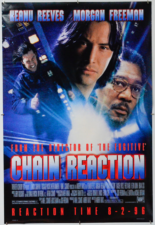 Chain Reaction - Original One Sheet Poster - Film Poster - Movie Poster 