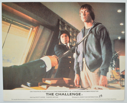 THE CHALLENGE (Card 7) Cinema Colour FOH Stills / Lobby Cards 