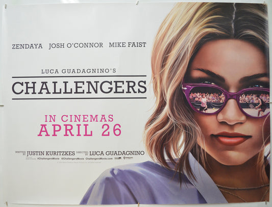 Challengers (Teaser / Advance Version) Original Quad Poster - Film Poster - Movie Poster